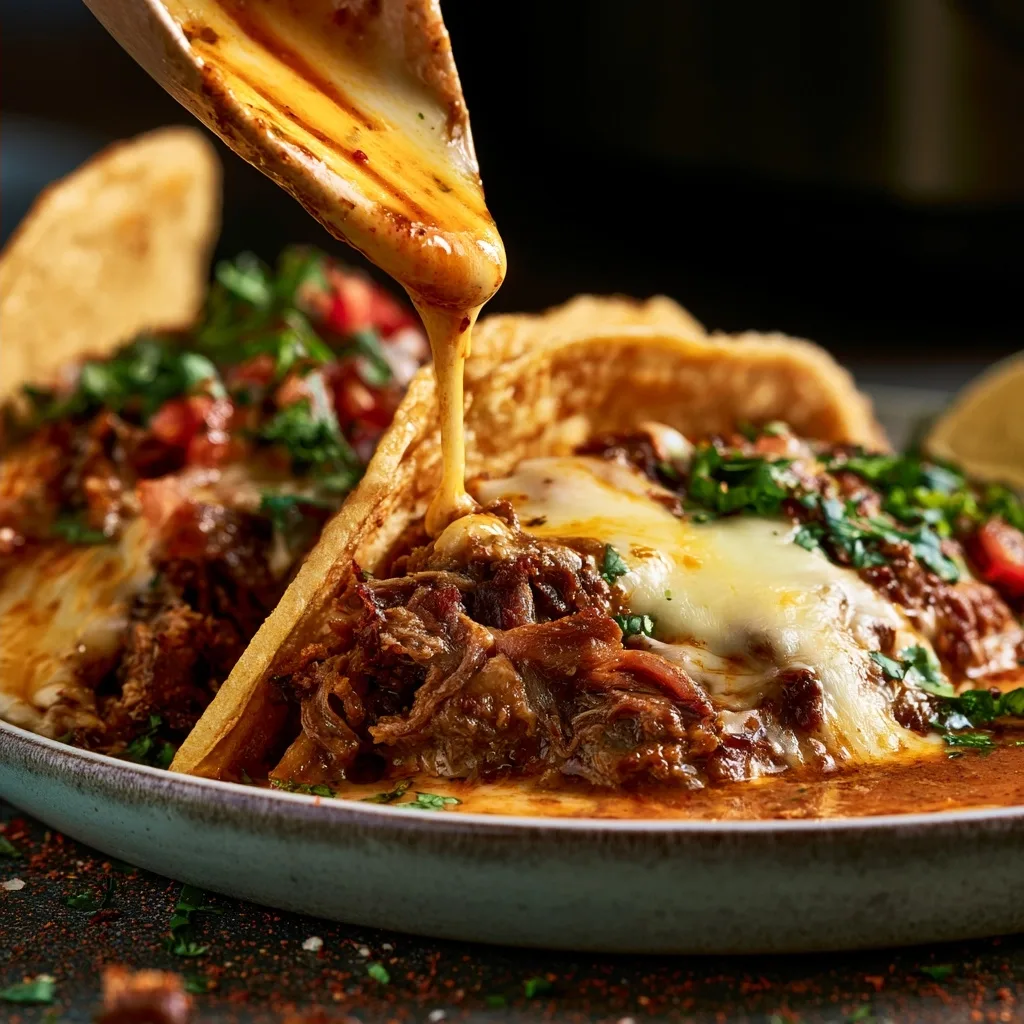 The Crockpot Birria Taco