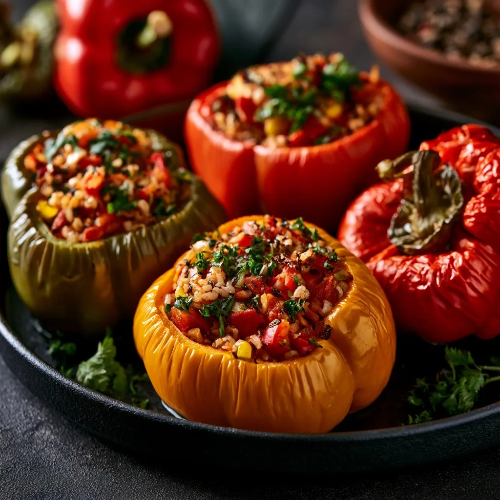 Easy Stuffed Bell Peppers