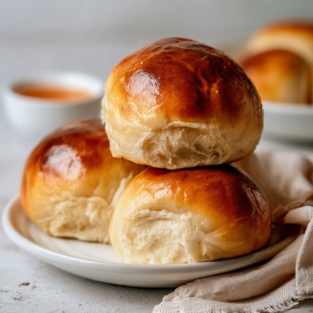 Soft Homemade Dinner Rolls