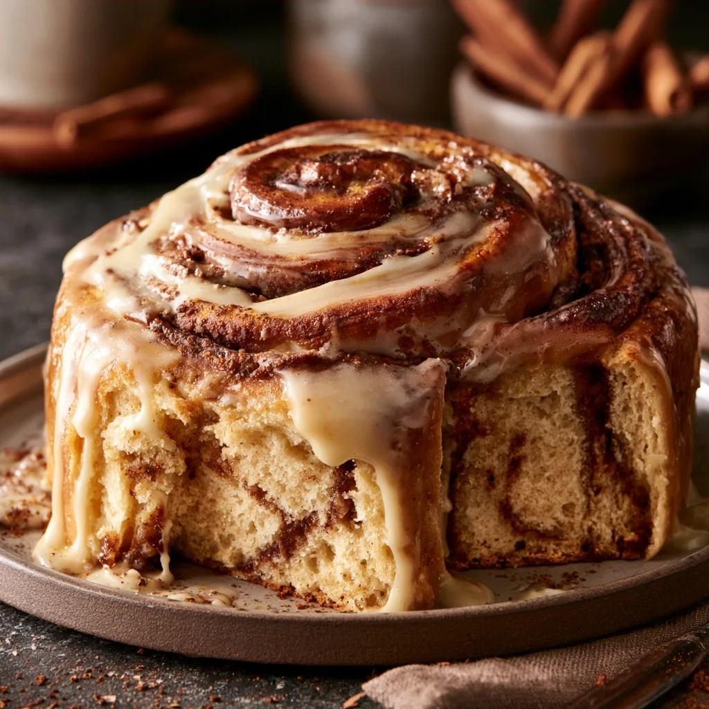 Cinnamon Roll Cake