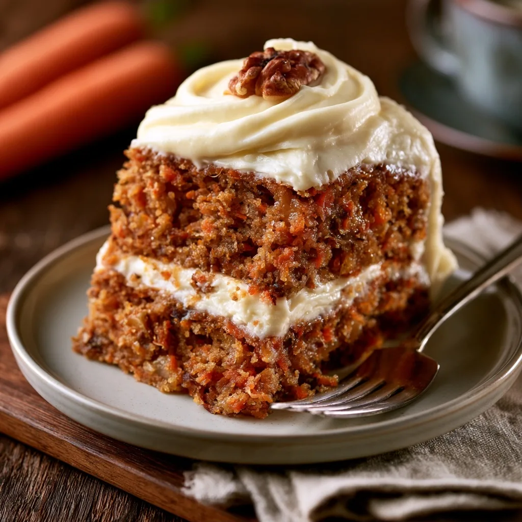 Carrot Cake with Cream Cheese Frosting