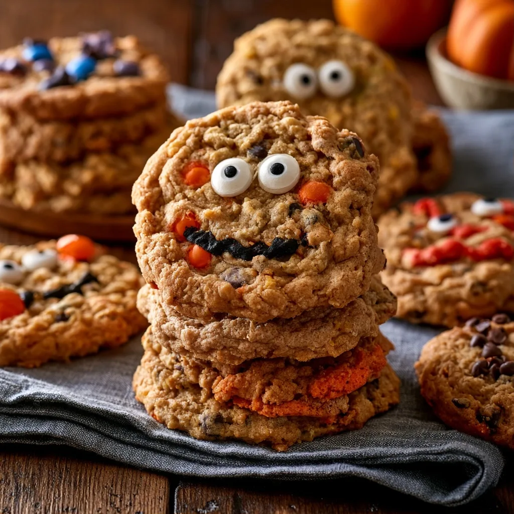 Halloween Monster Cookies