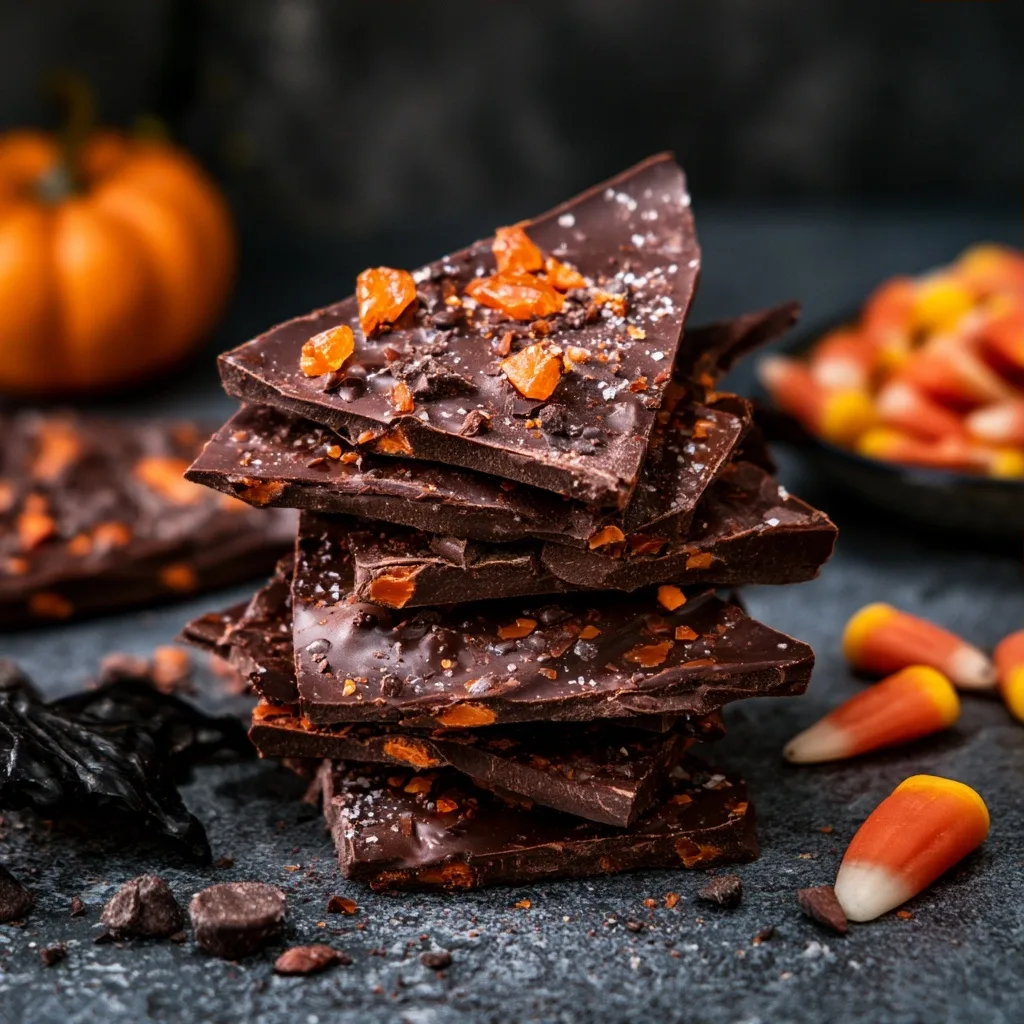 Halloween Chocolate Bark