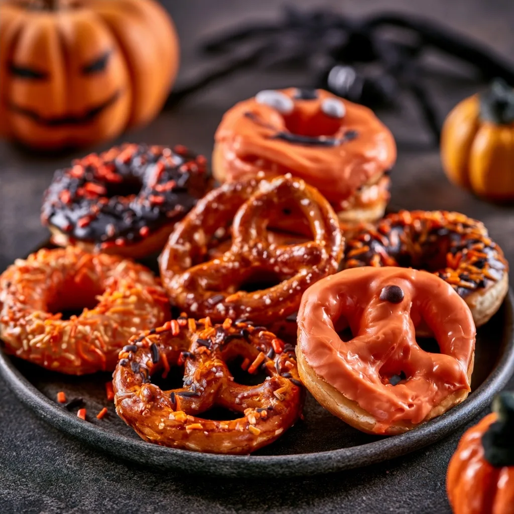 Halloween Pretzel Treats