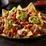Loaded Nachos with Ground Beef