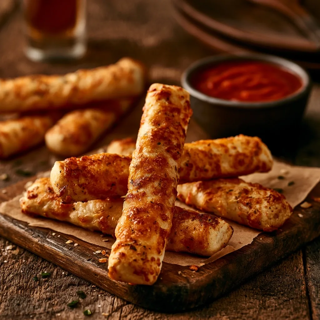 Cheesy Garlic Breadsticks