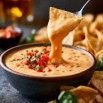 Creamy Homemade Queso Dip Without Alcohol