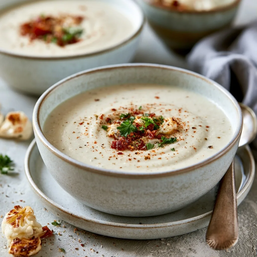 Creamy Cauliflower Soup Recipe