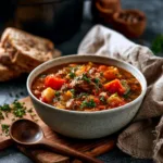 Slow Cooker Vegetable Soup