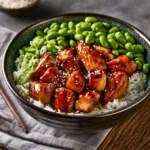 Teriyaki Chicken Rice Bowl (Halal)
