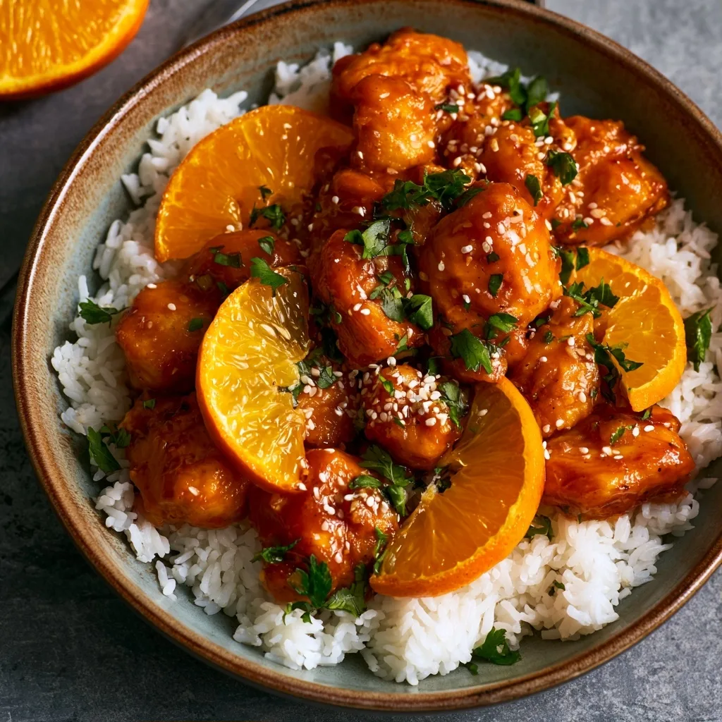 Easy Orange Chicken Recipe