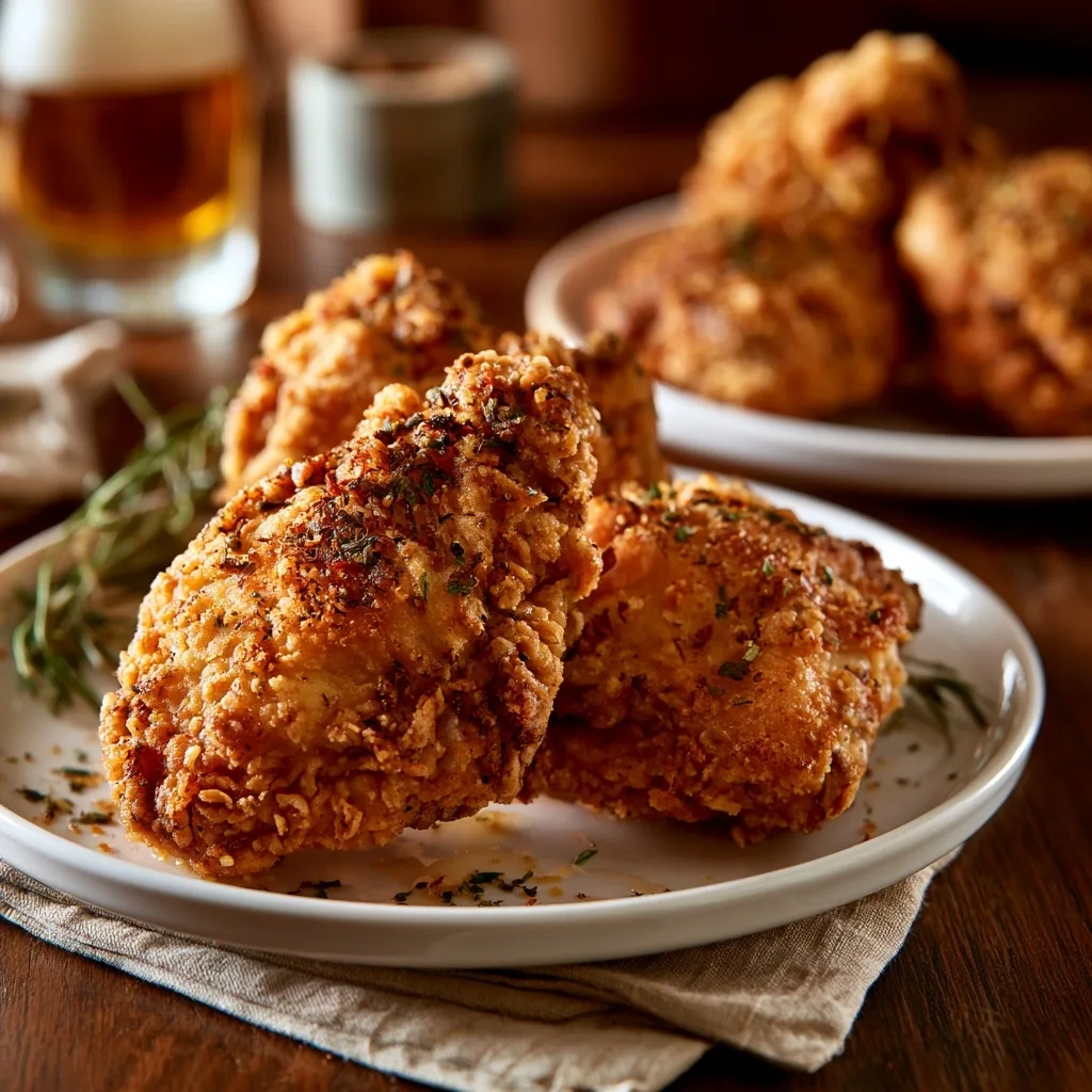 Crispy Oven Fried Chicken