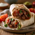 Homemade Beef Burritos