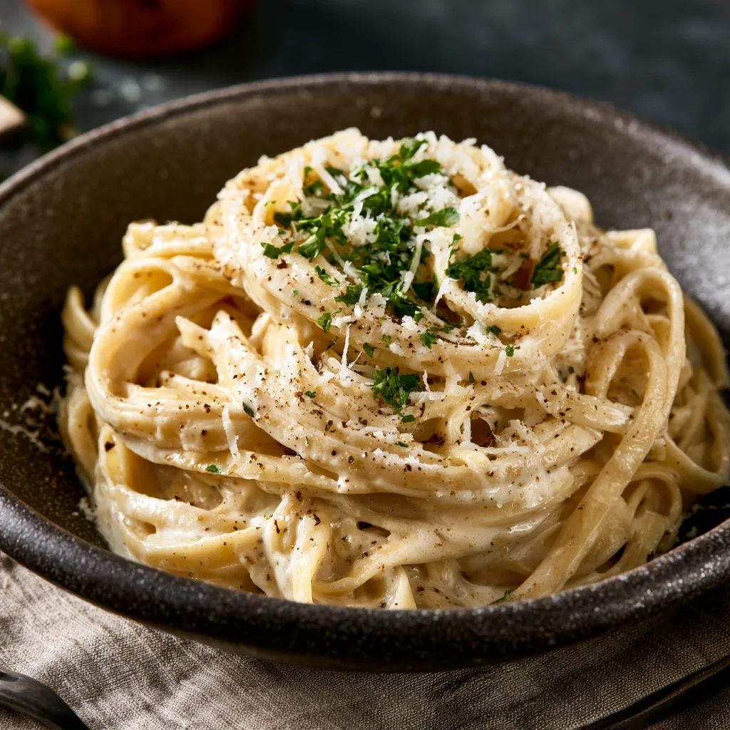 Creamy Garlic Parmesan Pasta