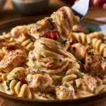 One Pot Creamy Chicken Pasta