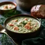 Creamy Dill Salmon Soup