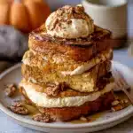 Pumpkin Cream Cheese French Toast