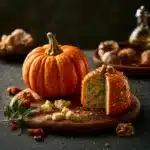 Pumpkin-Shaped Cheese Ball