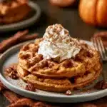 Pumpkin Spice Waffles