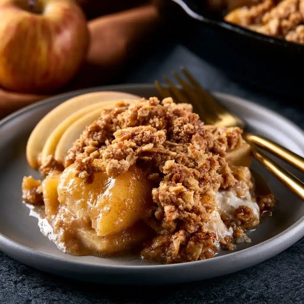 Apple Crisp with Oat Topping