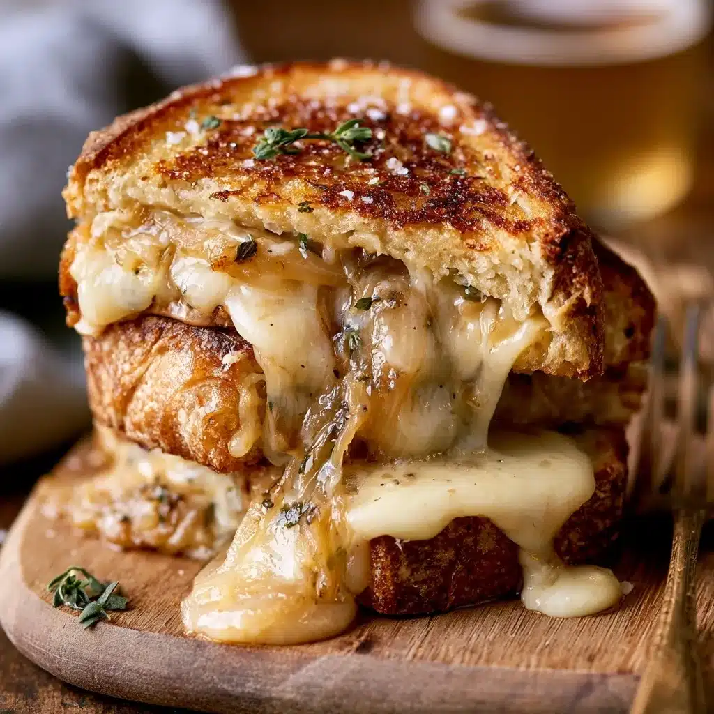 French Onion Grilled Cheese