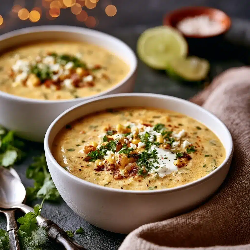 Mexican Corn Street Soup