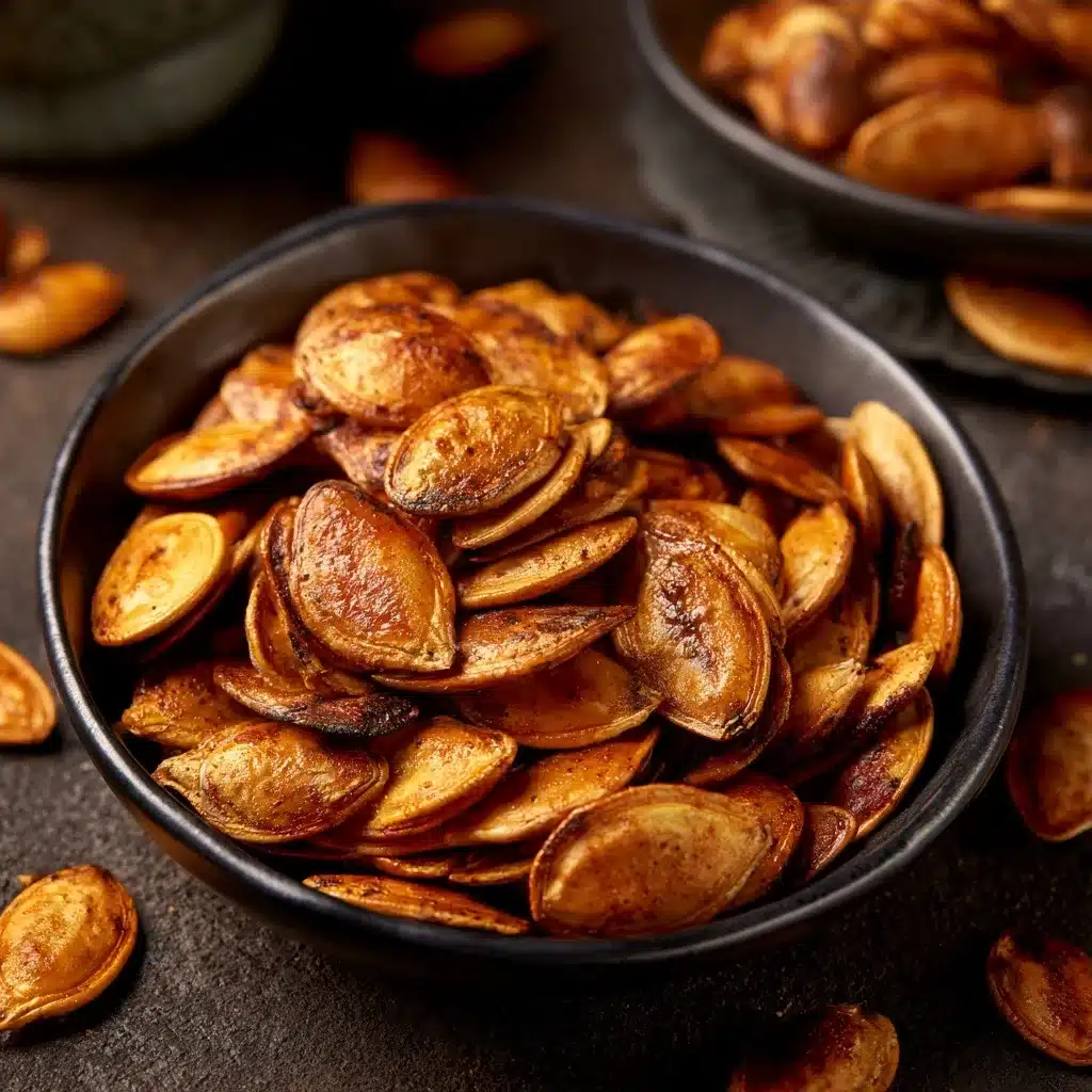 Crispy Roasted Pumpkin Seeds