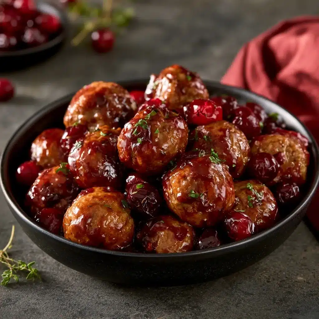 Cranberry Meatballs