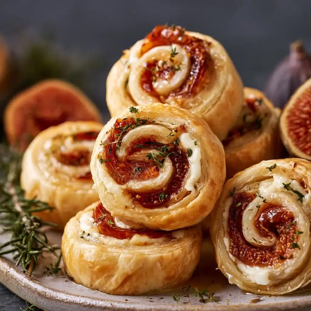 Fig and Goat Cheese Pinwheels