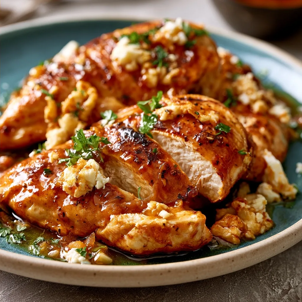 Hot Honey Feta Chicken