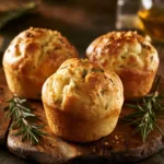 GARLIC ROSEMARY FOCACCIA MUFFINS