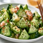 The Best California Roll Cucumber Salad