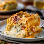 Creamy Pumpkin Lasagna Rolls With Smoked Beef