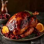 Cranberry Orange Glazed Turkey