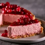 Cranberry Mousse Pie