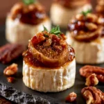 Goat Cheese Appetizer with Fig Jam and Pecans
