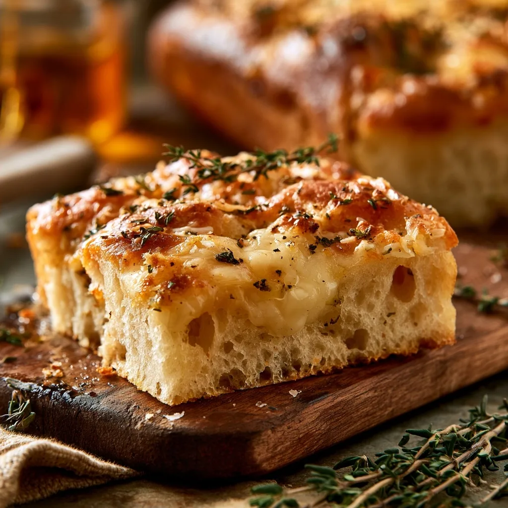 Gruyère & Thyme Fall Focaccia