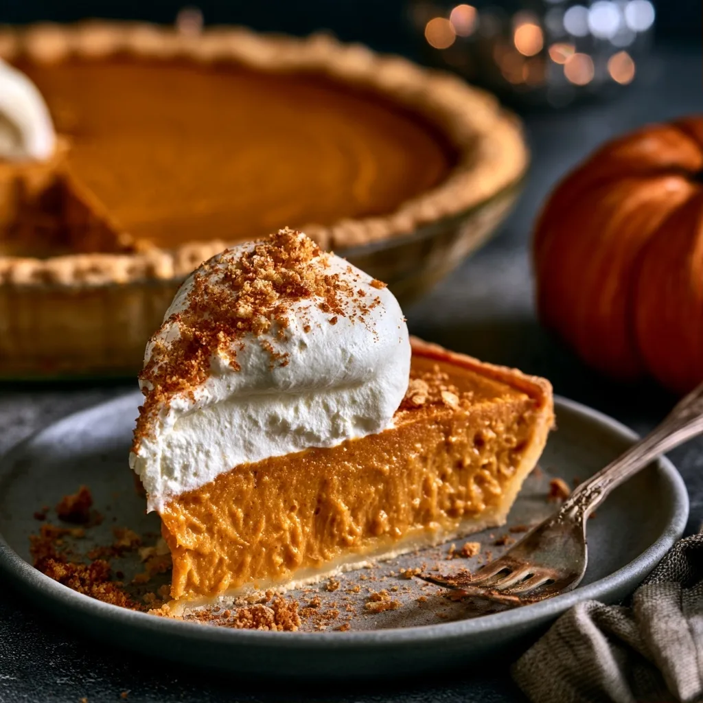 Pumpkin Mascarpone Pie
