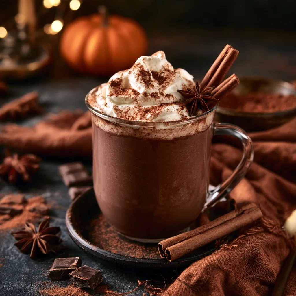 Pumpkin Spice Hot Chocolate