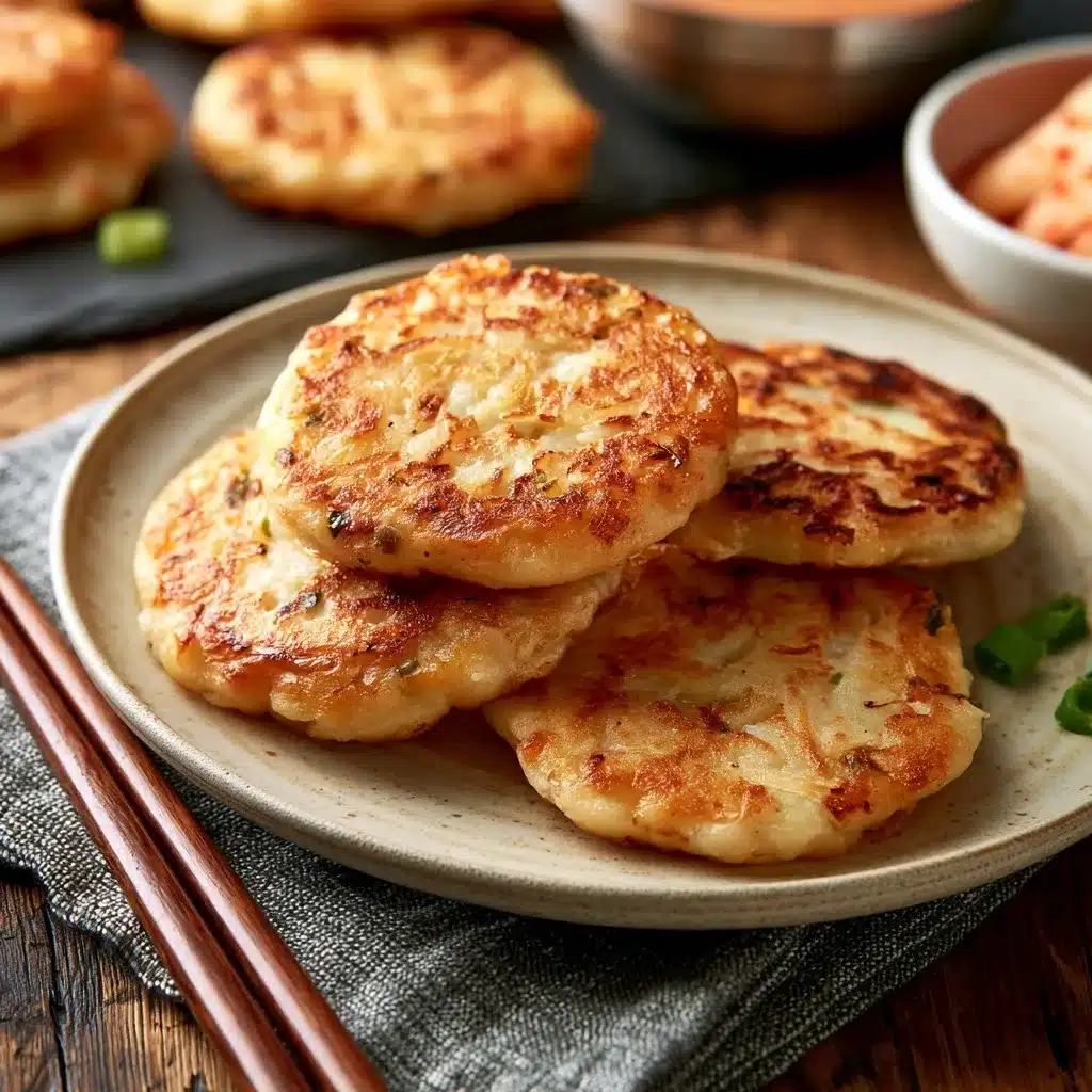 Crispy Korean Potato Pancakes