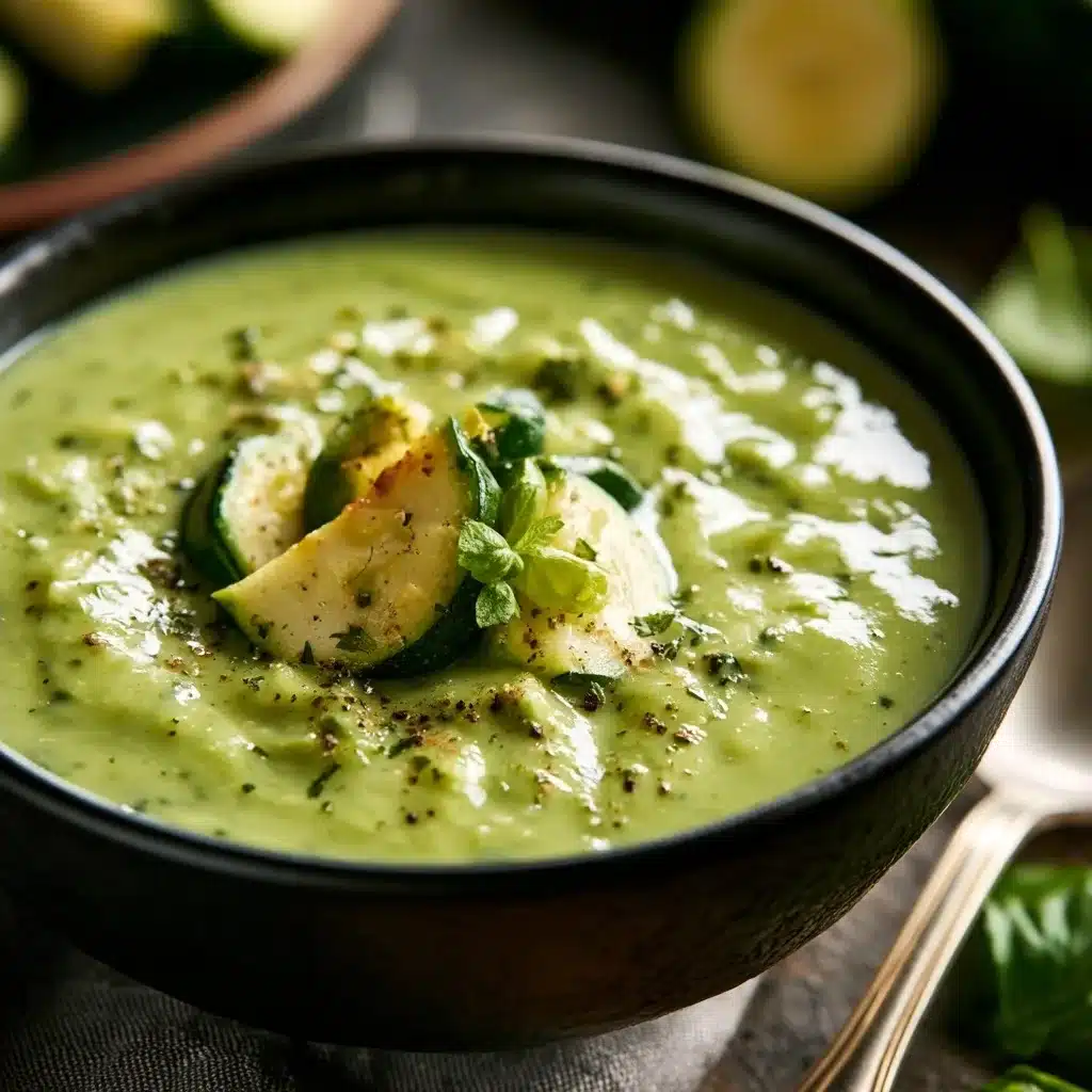 Easy Creamy Zucchini Soup