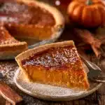 Bourbon Brulee Pumpkin Pie