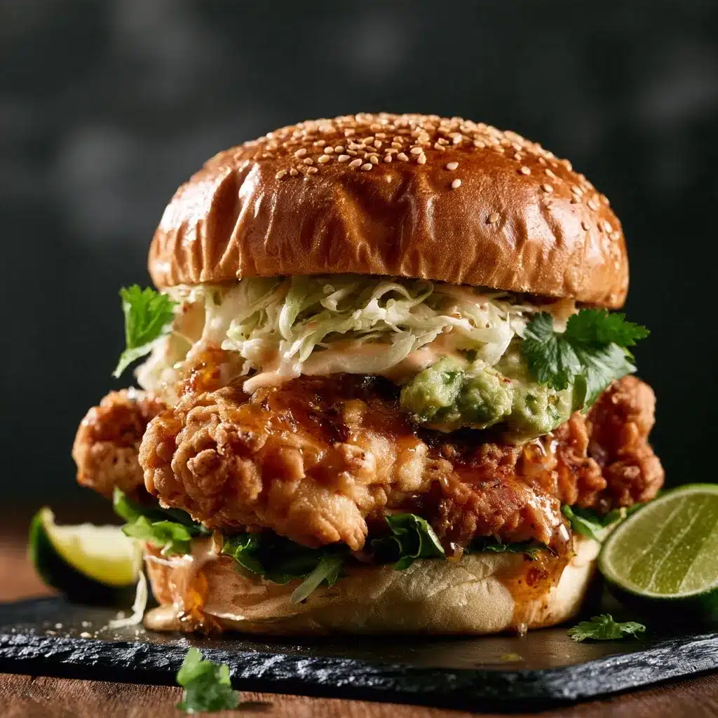 Tangy Honey Lime Chicken Stack
