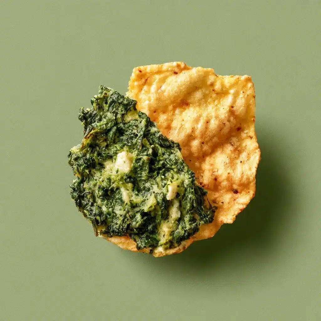 Mediterranean Spinach and Feta Crisps