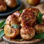 Apple and Sage Turkey Meatballs