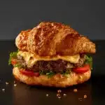 Croissant Smashed Burger
