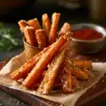 Crispy Parmesan Carrots