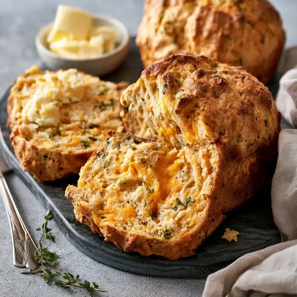 Cozy Cheddar & Herb Soda Bread Recipe