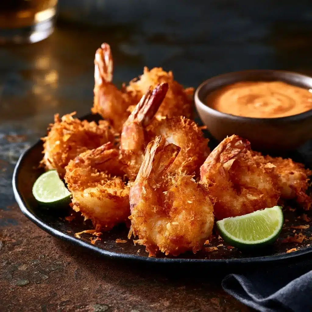 Coconut Shrimp with Sweet Chili Mayo