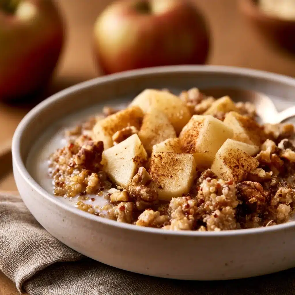 Cinnamon Apple Breakfast Quinoa